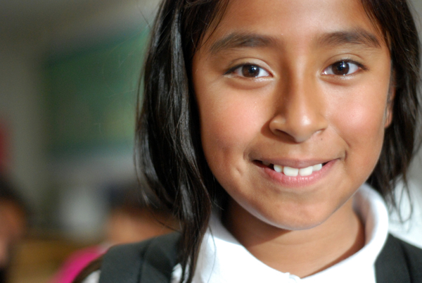 Esmeralda Hernandez is ready to head home after a long homework help session at the Los Padres Learning Center in Salinas.